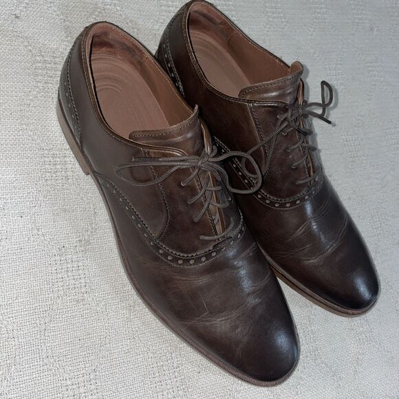 Cole Haan Men’s Dress Shoes Size 12 M Brown Leather Business Formal City main image 5